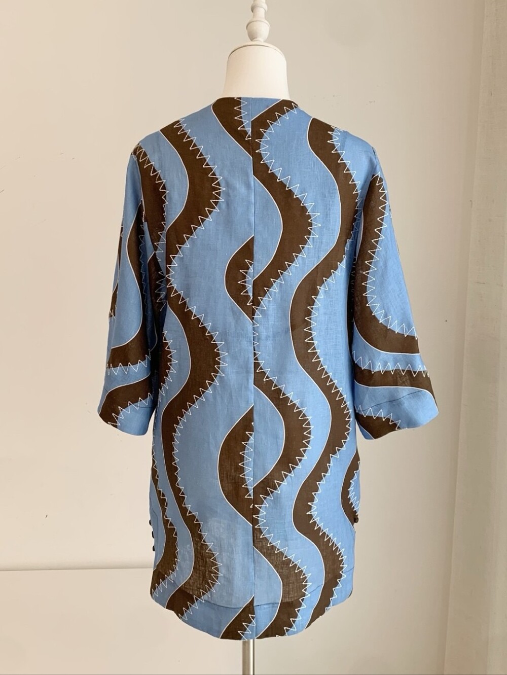 Alémais Frankie Mini Dress in Blue - Picture 10 of 12